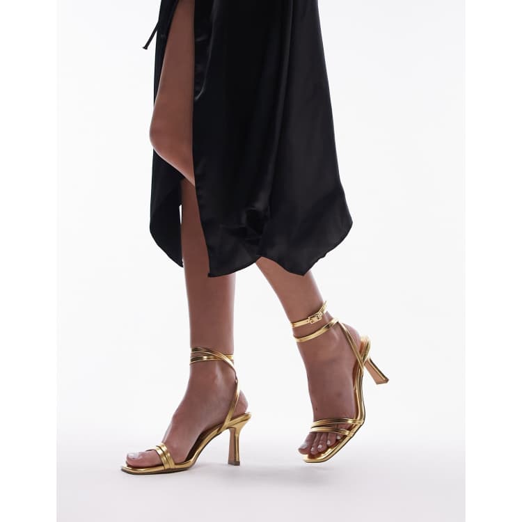 Sandalias Pleaser Scallop-708-2HGM Mujer Tacón Cm Plataforma Cm  Doradas Holográficas