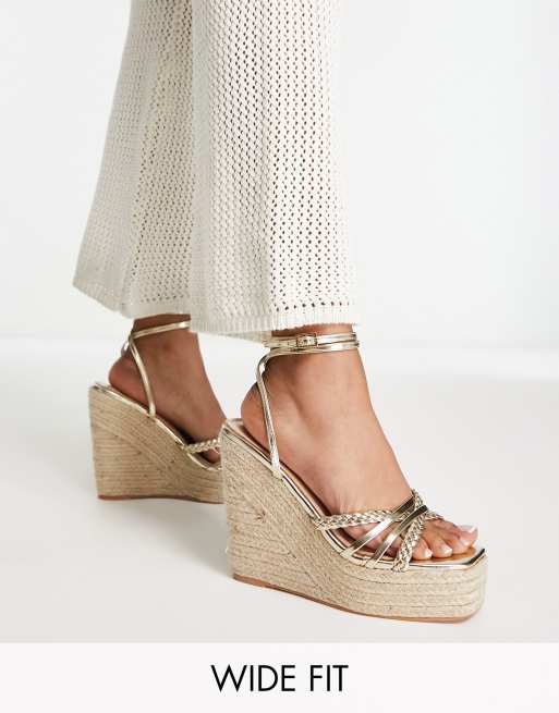 Asos sandalias online cuña