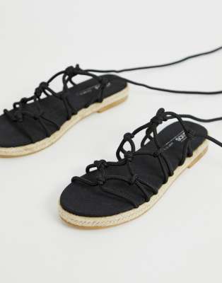 estilos alpargatas con nudo Jester ASOS DESIGN |