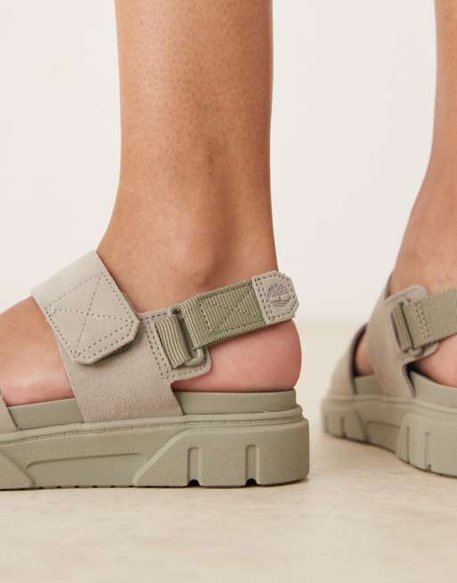 Sandalias grises de ante Greyfield de Timberland, 2 de 4
