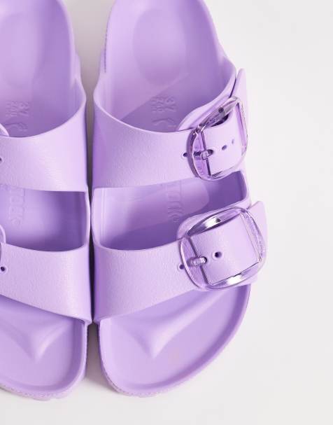Sandalias morado Crocus con hebilla grande Arizona Big Buckle EVA de Birkenstock - view 1