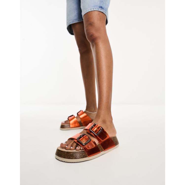 Sandalias dos correas deals