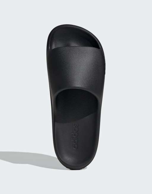 Sandalias negras Adilette Lumia de adidas Performance