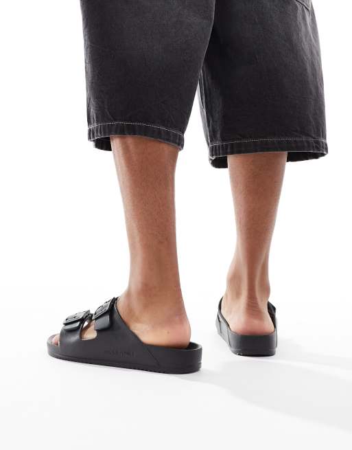 Sandalias negras con correas de Jack & Jones, 2 de 4