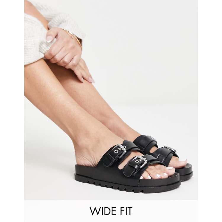 Sandalias de best sale dos hebillas