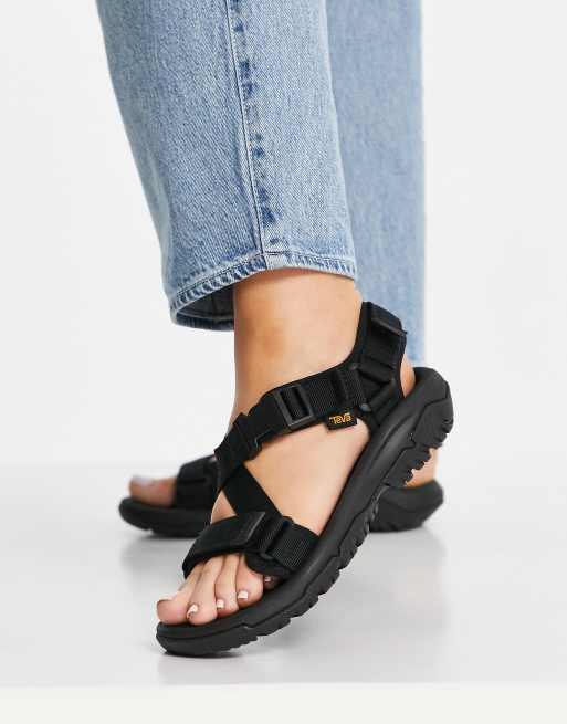 Sandalias discount teva negras