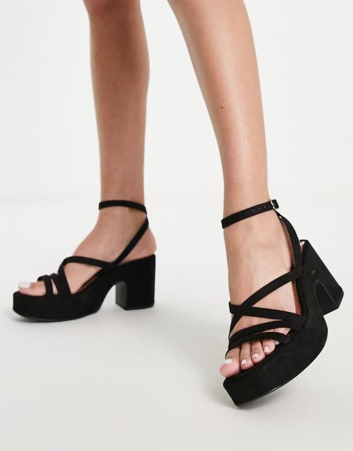 Sandalias mujer asos tacon new arrivals