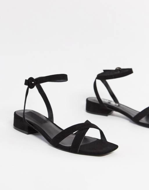 Sandalias best sale mango negras