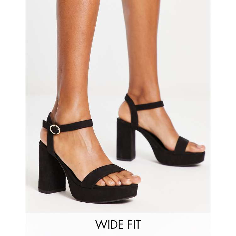 Asos sandalias online negras