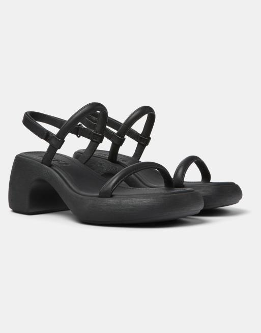 Sandalias negras fashion camper