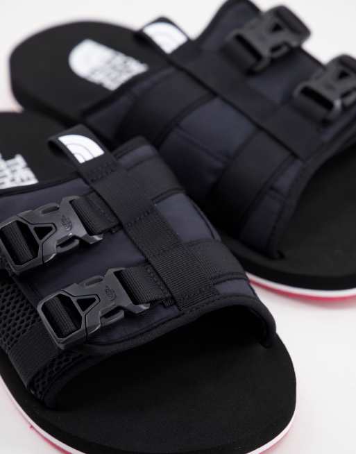  Streetwear - Sandalias negras para hombre y mujer