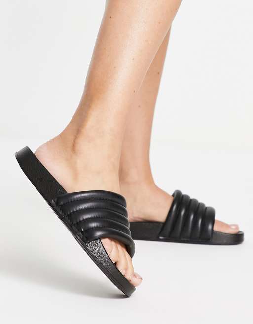 Sandalias negras steve online madden