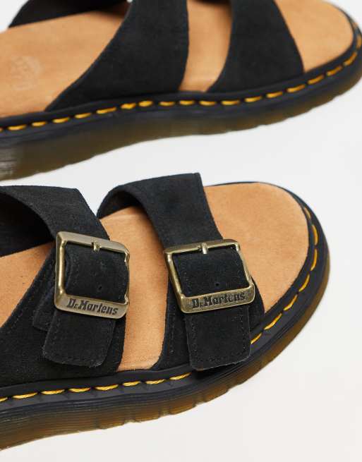 Sandalias negras unisex Josef de Dr. Martens, 2 de 3