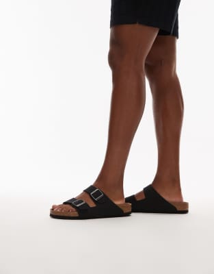 Sandalias negras veganas Arizona de Birkenstock ASOS