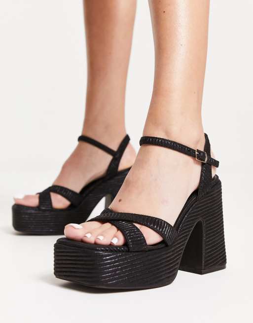 Sandalias discount plataforma asos