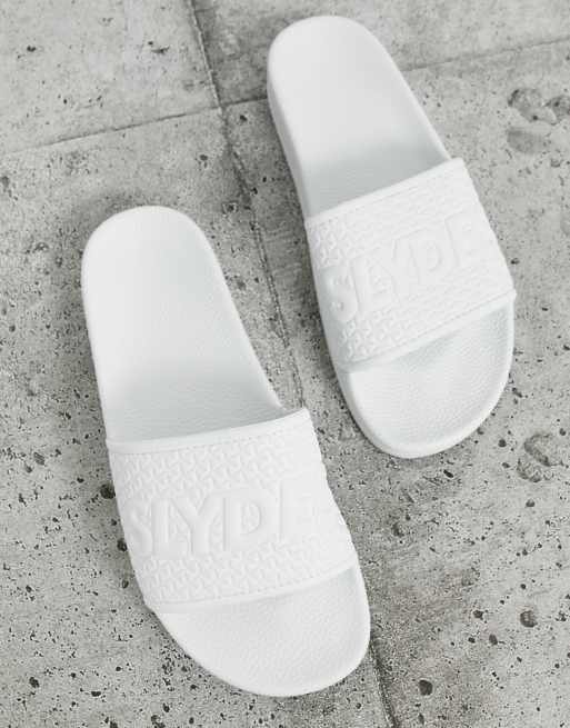 Sandalias para hombre en blanco de Slydes ASOS