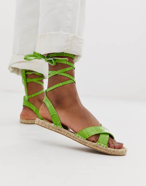 Asos best sale sandalias esparto