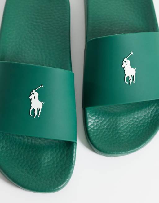 Sandalias playeras verde oscuro de Polo Ralph Lauren, 2 de 4