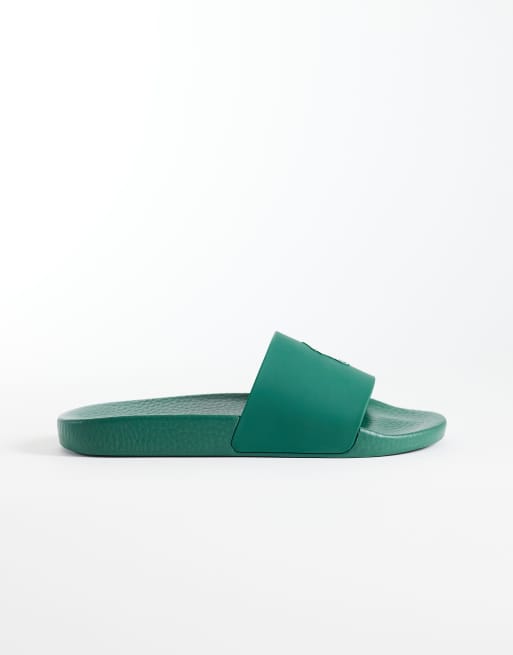 Sandalias playeras verde oscuro de Polo Ralph Lauren, 4 de 4