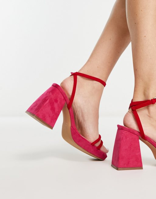 Sandalias rosa fucsia new arrivals