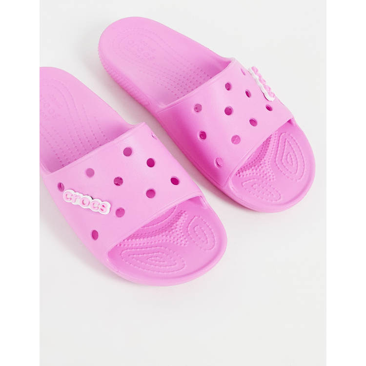 Crocs Sandalias Mujer y Hombre de Playa 206121 CLASSIC CROCS SLIDE – FRED  ZAPATERÍAS