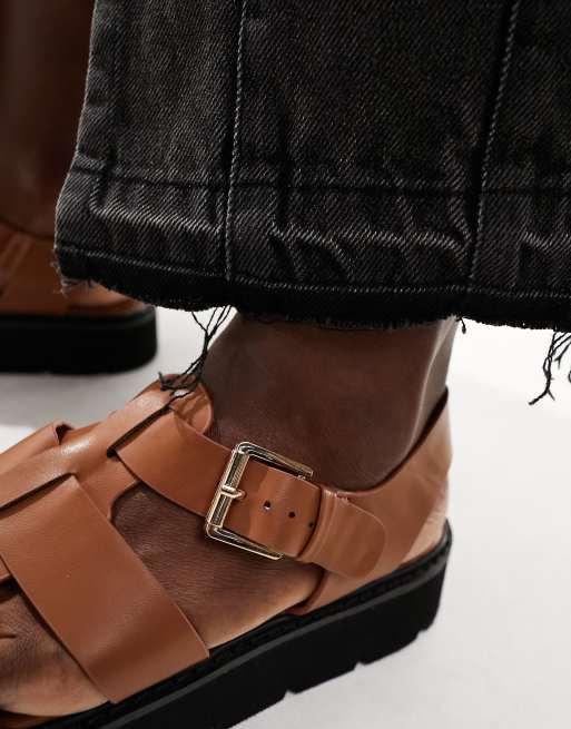 Zapato Chanclas Cangrejeras Mujer Plataforma Cangrejeras Con Tacon - Main Image