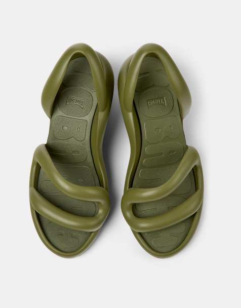 Sandalias verdes de tacón de Camper - view 1