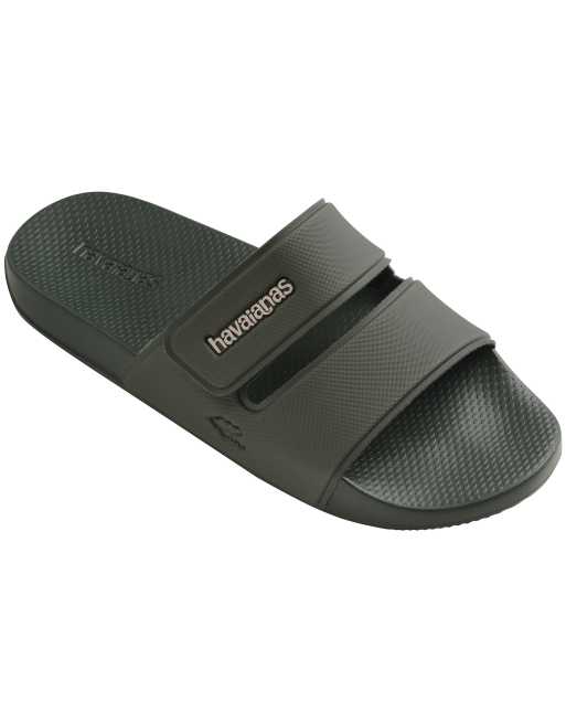 Sandalias verdes sin cierres con tiras de Havaianas, 3 de 4