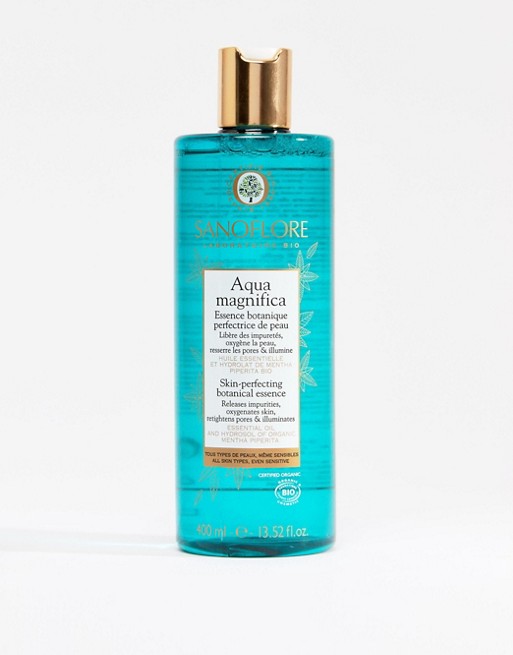 Sanoflore Organic Aqua Magnifica Peppermint Skin-Perfecting Purifying Toner 400ml