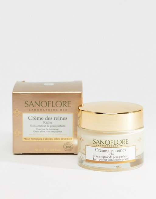 Sanoflore Organic Crème Des Reines Rich Royal Jelly Skin-Perfecting Moisturiser 50ml