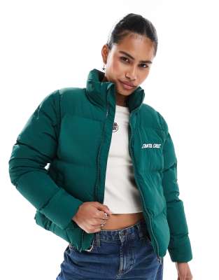 Santa Cruz Santa Cruz 2 in 1 puffer jacket in green