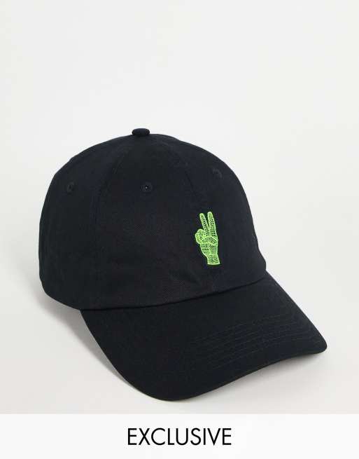 Santa Cruz - Atomic Peace - Casquette - Noir - Exclusivité ASOS