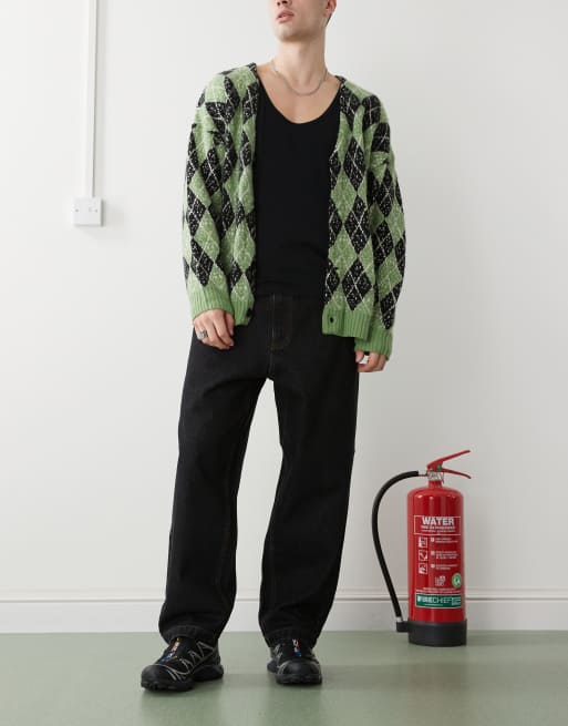 Santa Cruz - Baggy jeans in zwart