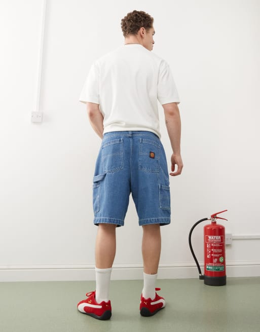 Santa Cruz - Big - Blå tømrer-denimshorts, 4 af 5