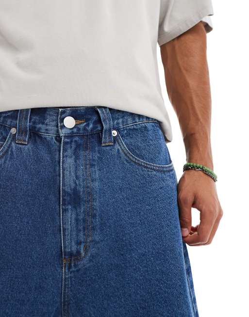 Santa Cruz Big denim shorts in classic blue, 4 of 5