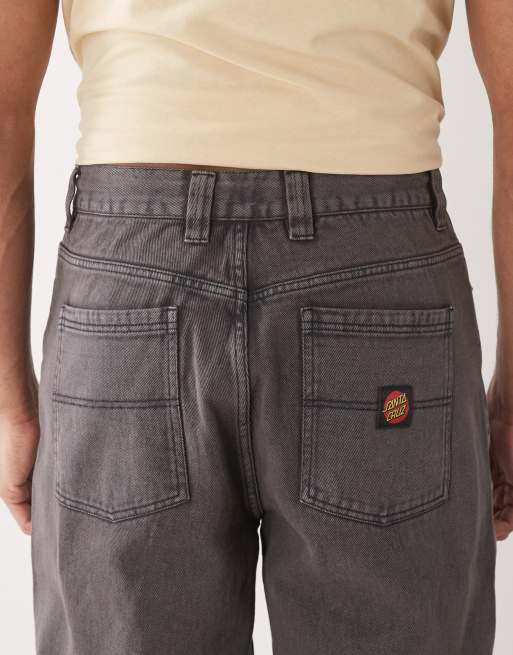 Santa Cruz Big – Jeans in verwaschenem Schwarz, 4 von 5