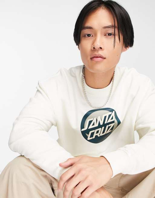 Santa cruz sweatshirt on sale white