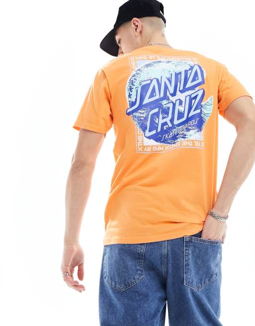 Santa Cruz – Breaker Dot – Orange t-shirt med tryck, 3 av 4