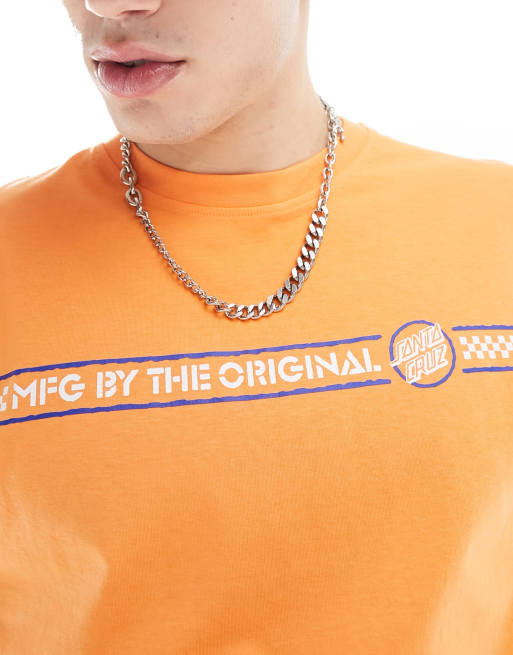 Santa Cruz – Breaker Dot – Orange t-shirt med tryck, 4 av 4