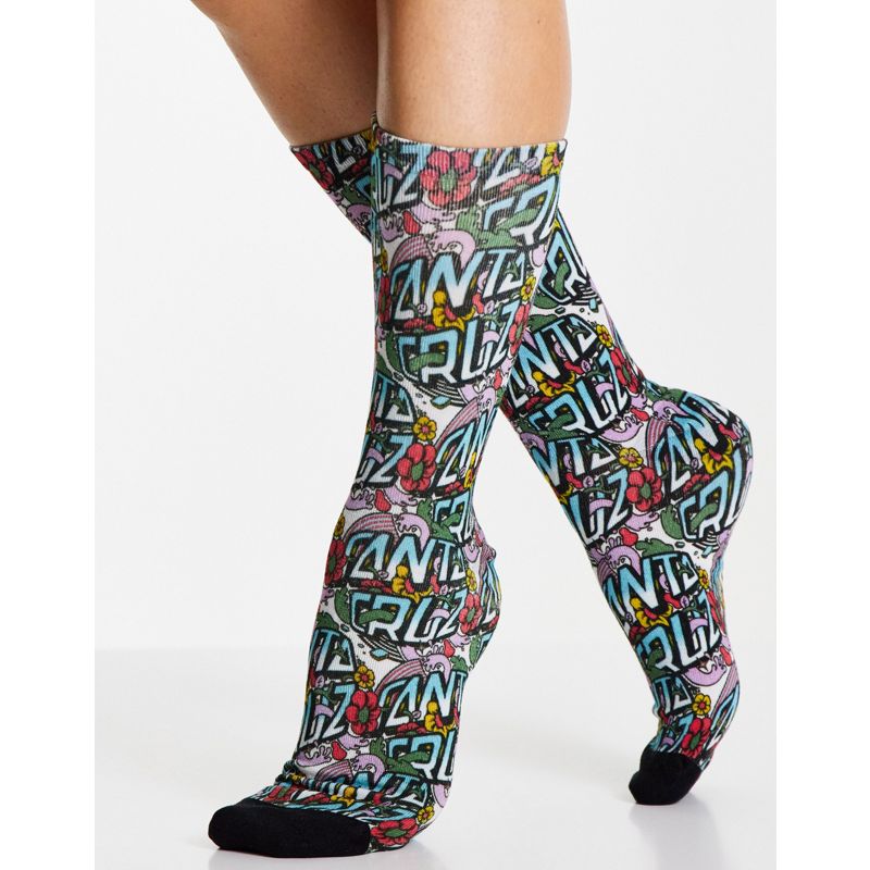 Santa Cruz – Bunte Socken mit Fisheye-Print