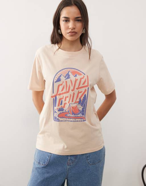Santa Cruz – Camp Retreat – T-Shirt in Beige, 2 von 4