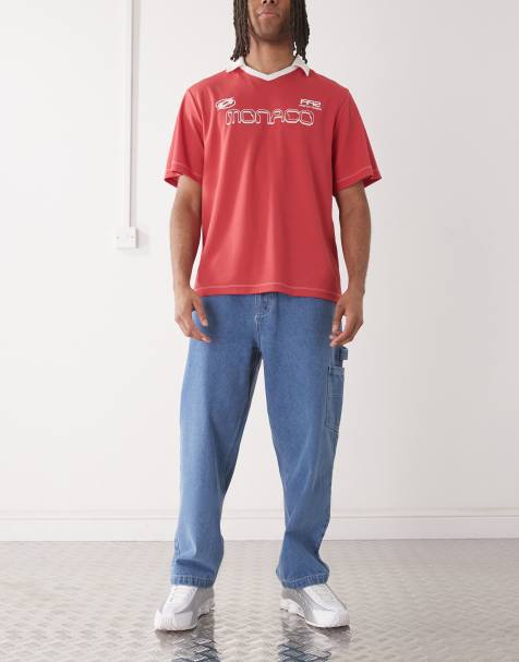 Santa Cruz Carpenter Big denim jeans in midwash blue - view 1