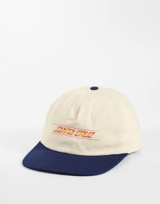 Santa Cruz casquette snapback classique à logo dégradé avec visière contrastante multicolore, 1 de 3