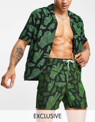 SANTA CRUZ T-shirt à manches courtes pour homme - T-shirt japonais Dot Skate, Noir, TT-Grand