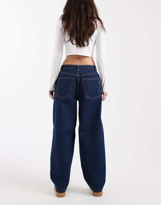 Santa Cruz classic barrel leg jeans in dark indigo, 2 of 5