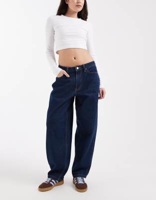 Santa Cruz Santa Cruz Classic Barrel Pant in Dark Denim-Navy
