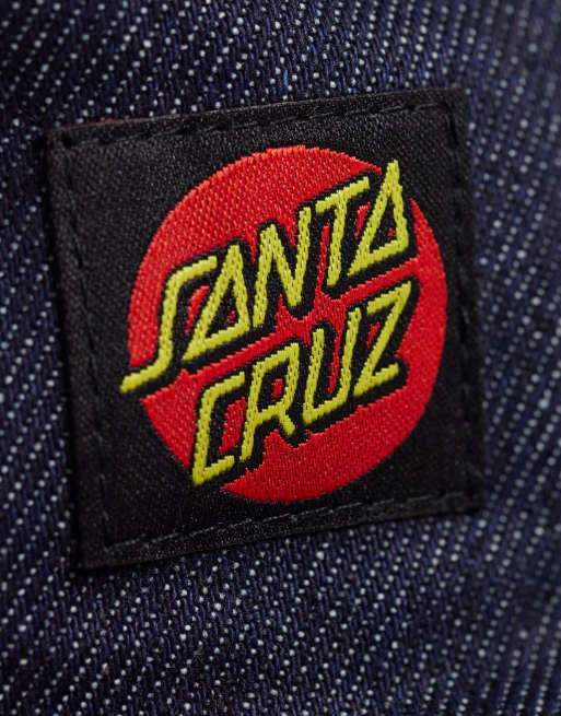 Santa Cruz classic bucket hat in indigo, 2 of 3