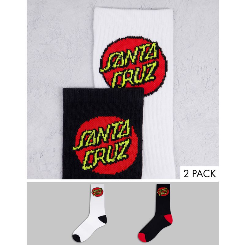Calzini Uomo Santa Cruz - Classic Dot - Confezione da 2 paia di calzini multicolore