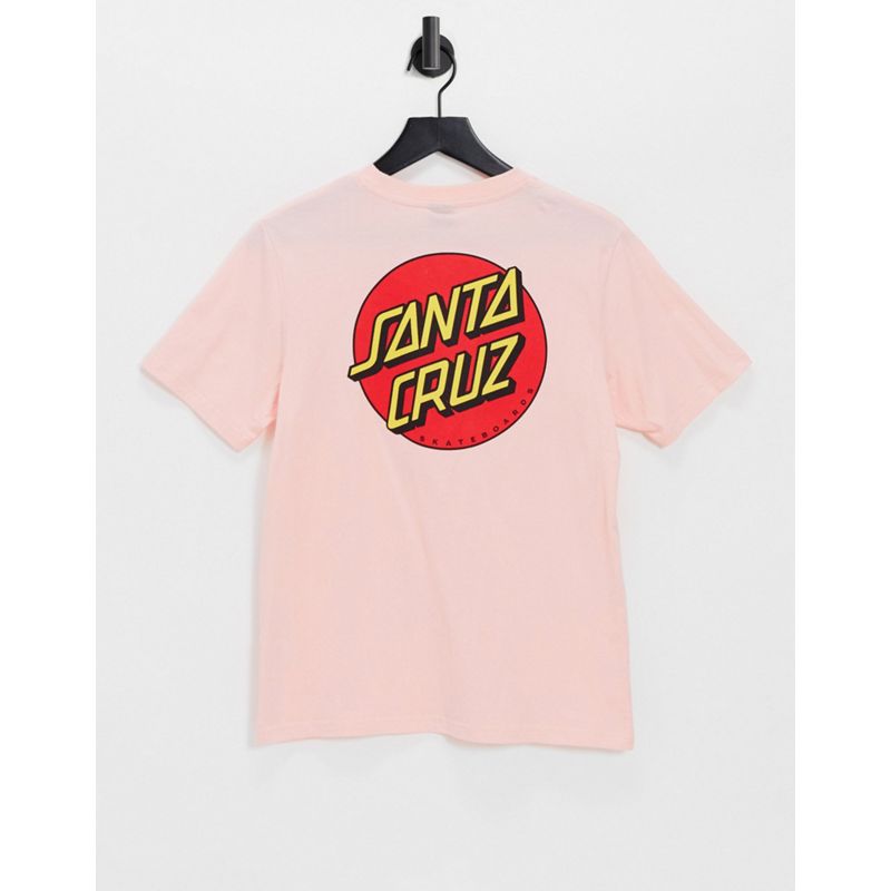 Donna Top Santa Cruz - Classic Dot - T-shirt rosa