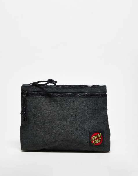Santa Cruz - Classic Label - Borsa a tracolla grigio scuro - view 1